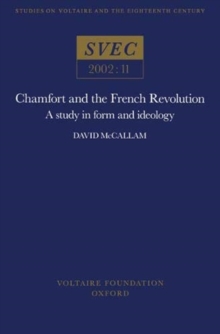 Image for Chamfort and the French Revolution