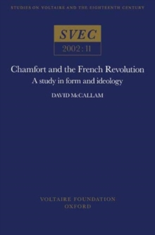 Chamfort and the French Revolution