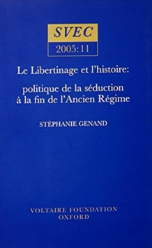 Image for Le Libertinage et I'Histoire