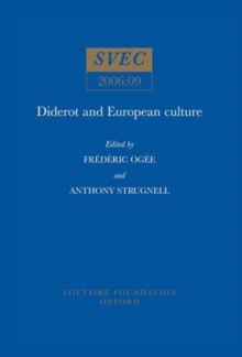 Image for Diderot and European Culture