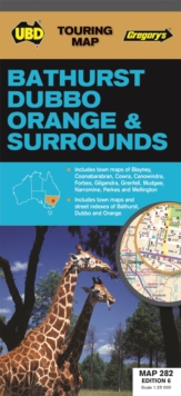Image for Bathurst Dubbo Orange & Surrounds Map 282 6th ed