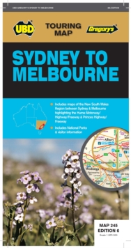 Image for Sydney to Melbourne Map 245 6th ed