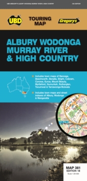 Image for Albury Wodonga Murray River & High Country Map 381 18th ed