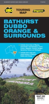 Image for Bathurst Dubbo Orange & Surrounds Map 282 7th ed