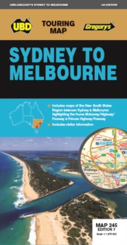 Image for Sydney to Melbourne Map 245 7th ed