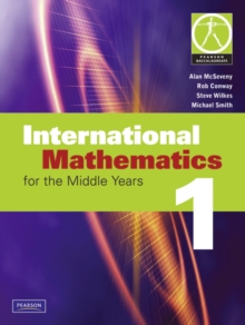 Image for International Mathematics for the Middle Years 1