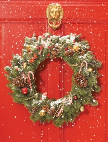 Image for Red Door Wreath Embellished Notecards