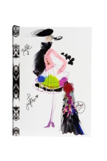 Image for Christian Lacroix Croquis Fashion Sketch A6 6" X 4.25" Softcover Notebook