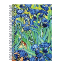 Van Gogh Irises Wire-O Journal 6 X 8.5″