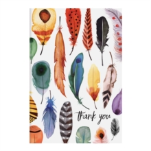 Feathers Parcel Thank You Notecards
