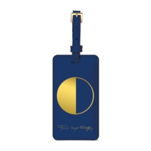 Frank Lloyd Wright Geometry Luggage Tag