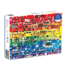 Image for Rainbow Toy Cars 1000 Piece Puzzle