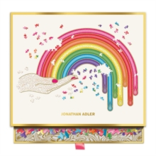 Image for Jonathan Adler Rainbow Hand 750 Piece Shaped Puzzle