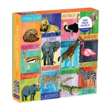 Image for Painted Safari 500 Piece Family Puzzle