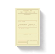Image for You Are Welcome Memo Pad