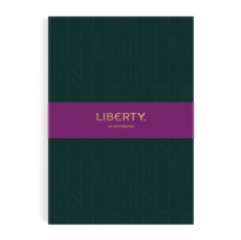 Liberty Dark Green Tudor A5 Embossed Journal