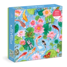 Image for By The Koi Pond 1000 Piece Puzzle in Square Box