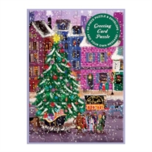 Image for Joy Laforme Christmas Square Greeting Card Puzzle