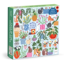 Image for Cats in the Houseplants 500 Piece Puzzle