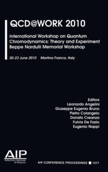Image for QCD@Work 2010: International Workshop on Quantum Chromodynamics