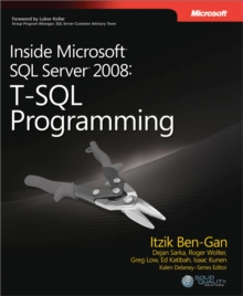 Image for Inside Microsoft SQL Server 2008: T-SQL programming