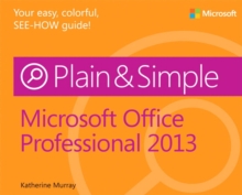 Image for Microsoft Office Professional 2013 plain & simple