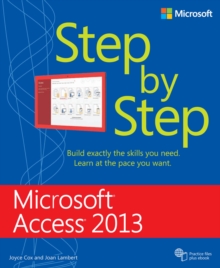 Image for Microsoft Access 2013 Step By Step