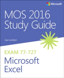 Image for MOS 2016 study guide for Microsoft Excel