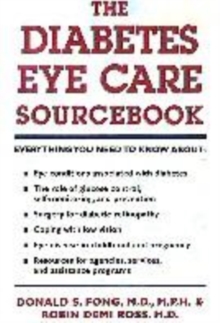 Image for The diabetes eye care sourcebook