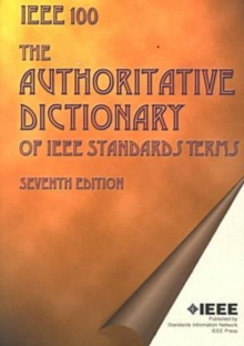 Image for Authoritative Dictionary of IEEE Standards