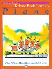 Image for ALFREDS BASIC PIANO TECHNIC BOOK LVL 1A