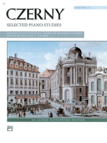Image for Czerny-Germer  : selected piano studiesVolume I