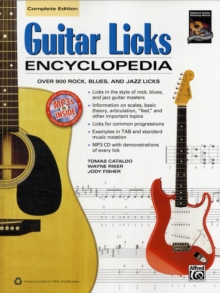 Image for GUITAR LICKS ENCYCLOPEDIA BOOK & MP3 CD