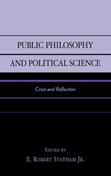 Image for Public Philosophy and Political Science