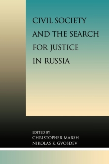 Image for Civil Society and the Search for Justice in Russia