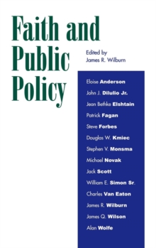 Faith and Public Policy
