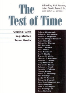 Image for The Test of Time : Coping with Legislative Term Limits