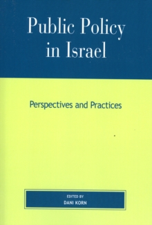 Image for Public Policy in Israel : Perspectives and Practices