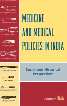 Image for Medicine and Medical Policies in India : Social and Historical Perspectives