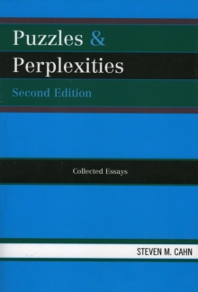 Image for Puzzles & Perplexities : Collected Essays