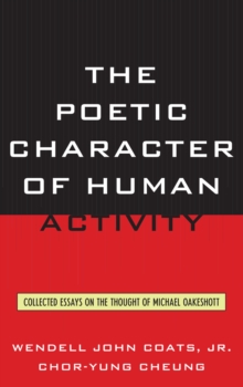Image for The Poetic Character of Human Activity