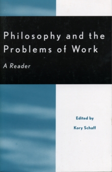 Philosophy and the Problems of Work