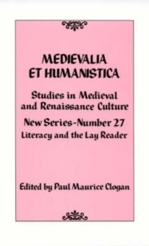 Medievalia et Humanistica No. 27