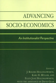 Image for Advancing Socio-Economics