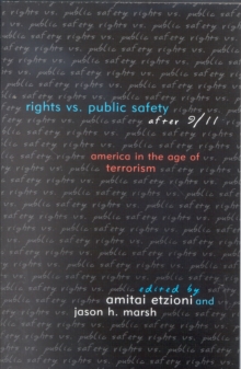 Image for Rights vs. Public Safety after 9/11
