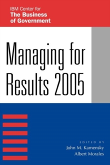 Image for Managing for Results 2005