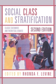 Social Class and Stratification