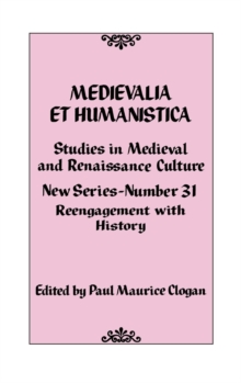 Image for Medievalia et Humanistica No. 31