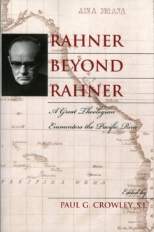 Image for Rahner beyond Rahner