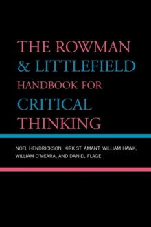 Image for The Rowman & Littlefield Handbook for Critical Thinking